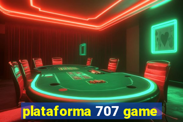 plataforma 707 game